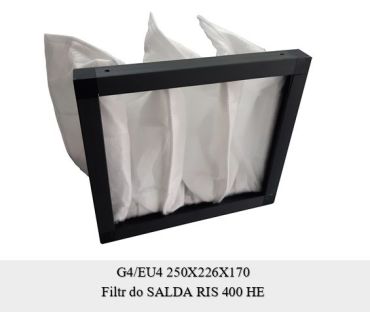 Filtr EU4 do Salda RIS 400 H (250x226x170)