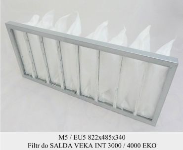 Filtr EU5 do SALDA VEKA INT 3000 / 4000 EKO (822x485x340)